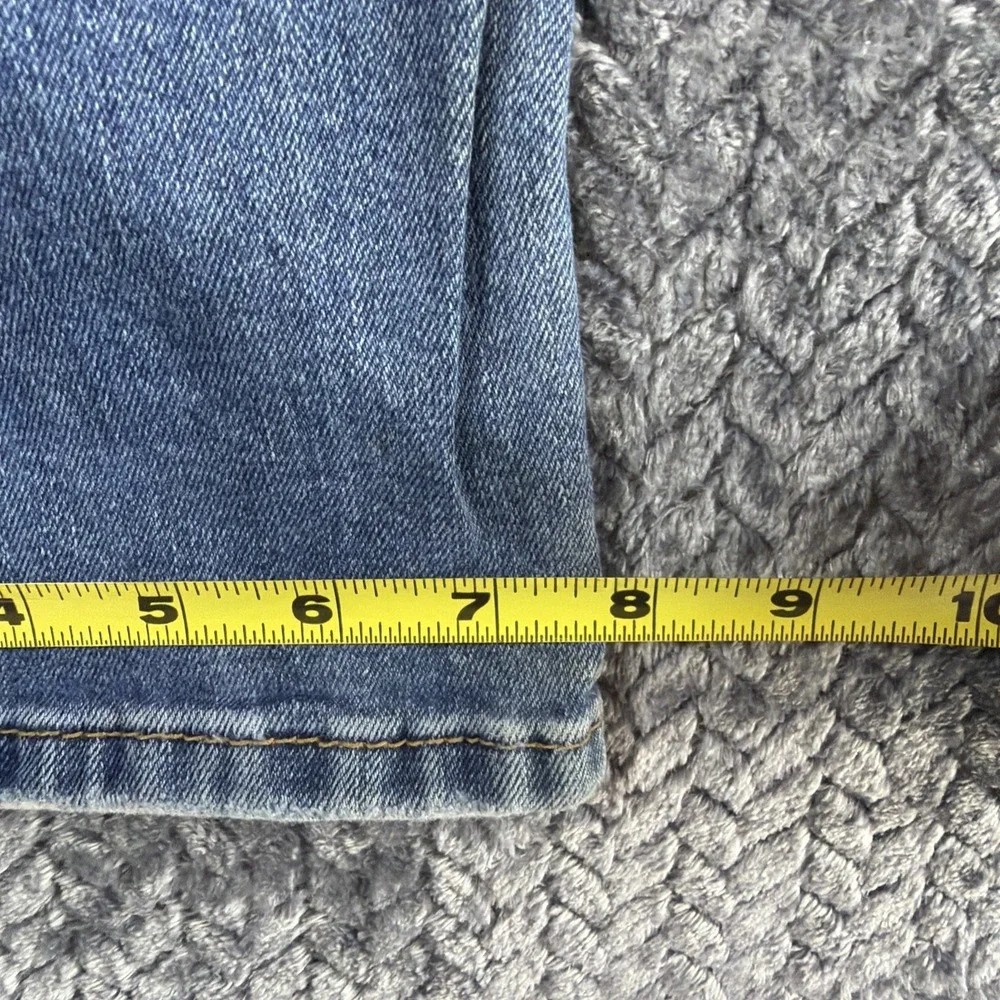 Levi's 513 Jeans Mens 34x32 Slim Straight Med Wash Denim Casual Stretch‎ Blue